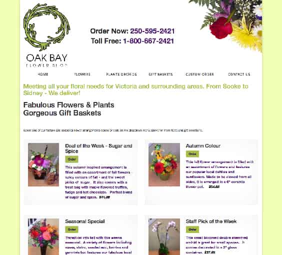 Oak Bay Flower Shop